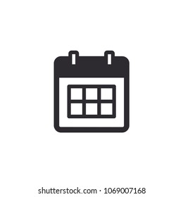 Calendar vector icon. Calendar symbol. Tear-off calendar. Task Manager. Diary icon. Schedule. Task Manager. Deadline icon. Working day. Weekend. Solemn date. Tear-off calendar. 