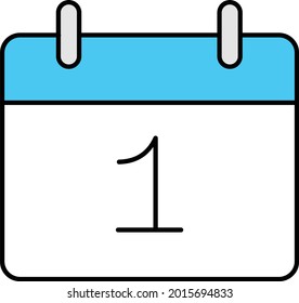 Calendar Vector icon that can easily modify or edit

