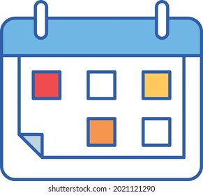 Calendar Vector icon that can easily modify or edit

