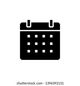 Calendar vector icon. This icon use for admin panels, website, interfaces, mobile apps 
