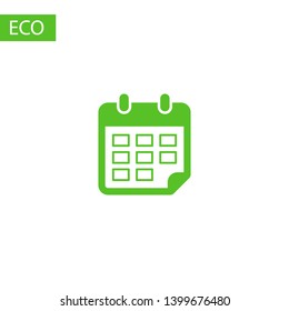Calendar vector icon. Web design icon. Calendar on the wall. Flat calendar icon. Vector icon EPS 10