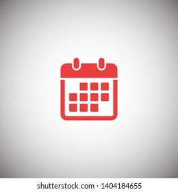 Calendar vector icon. Web design icon. Calendar on the wall. Flat calendar icon. Vector icon EPS 10