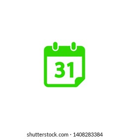 Calendar vector icon. Web design icon. Calendar on the wall. Flat calendar icon. Vector icon EPS 10