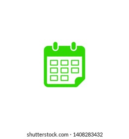 Calendar vector icon. Web design icon. Calendar on the wall. Flat calendar icon. Vector icon EPS 10