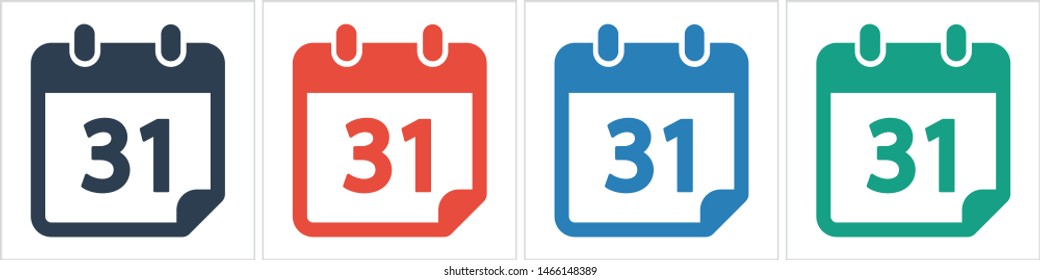 Calendar vector icon. Web design icon. Calendar on the wall. Flat calendar icon. Vector icon EPS 10