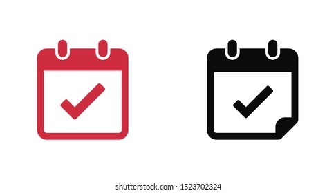 Calendar vector icon. Web design icon. Calendar on the wall. Flat calendar icon. Vector icon EPS 10