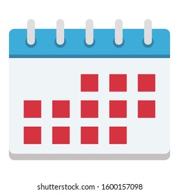 
Calendar Vector icon which can be easily modified or edit
