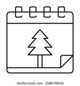 Icono de vector de calendario que puede modificar o editar fácilmente 

