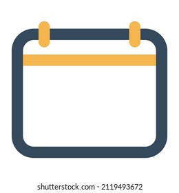 Calendar Vector icon which is suitable for commercial work and easily modify or edit it

