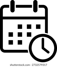 Icono de Vector de calendario con fondo aislado blanco, Icono de calendario aislado sobre fondo blanco, Icono de Vector de calendario, Icono de Vector de calander con fondo aislado blanco, Ilustración de Vector de calander