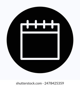 Calendar Vector Icons. Calendar Symbol, 
