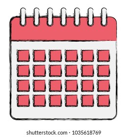 Calendar vector illustration