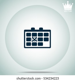 Calendar  vector illustration.