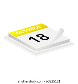 calendar vector illustration