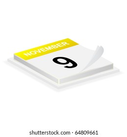 calendar vector illustration