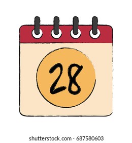 calendar vector illustration
