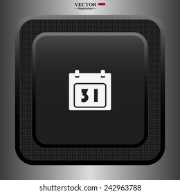 Calendar, vector illustration, EPS 10