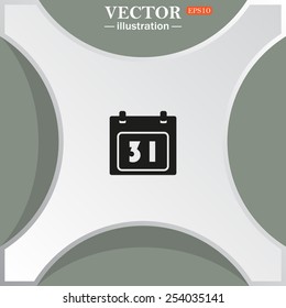 Calendar, vector illustration, EPS 10