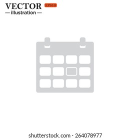 Calendar, vector illustration, EPS 10