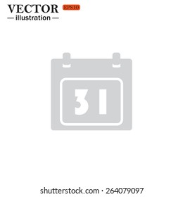 Calendar, vector illustration, EPS 10