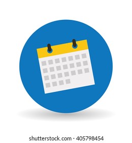 Calendar vector illustration , vector icon