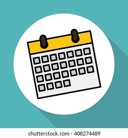 Calendar vector illustration , vector icon