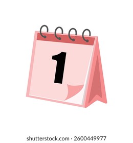 calendar vector illustration isolated on white background
