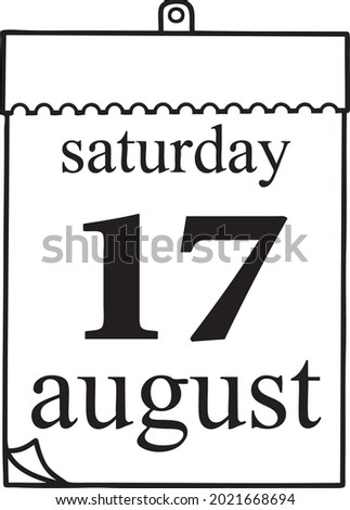 
calendar vector illustration isolated on white background