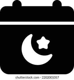 calendar Vector illustration on a transparent background. Premium quality symmbols. Glyphs vector icons for concept and graphic design. 

