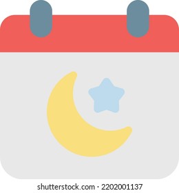 Vektorgrafik im Kalender auf transparentem Hintergrund. Hochwertige Symbole. Glyphen Vektorsymbole für Konzept und Grafikdesign. 

