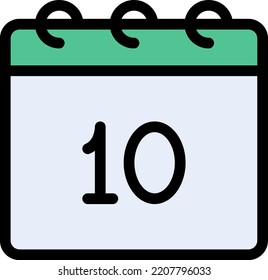 calendar Vector illustration on a transparent background.Premium quality symmbols.Stroke vector icons for concept and graphic design.