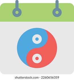calendar Vector illustration on a transparent background. Premium quality symmbols. Line Color vector icons for concept and graphic design.