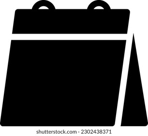 ilustración del vector de calendario en un fondo transparente. Símbolos de calidad superior. Iconos vectoriales de línea delgada para el diseño de conceptos y gráficos.