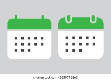 
Kalender Vektorgrafik auf weißem Hintergrund. Symbole von höchster Qualität. Vektorsymbol für Kontur für Konzept und Grafikdesign. Abbildung eines Kalendersymbolsatzes.