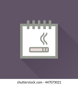 Calendar vector illustrator & conceptual icon