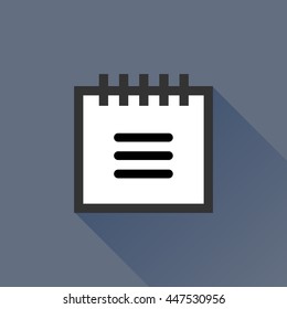 Calendar vector illustrator & conceptual icon