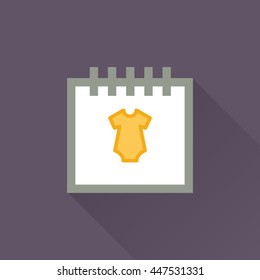 Calendar vector illustrator & conceptual icon