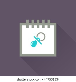 Calendar vector illustrator & conceptual icon