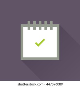Calendar vector illustrator & conceptual icon
