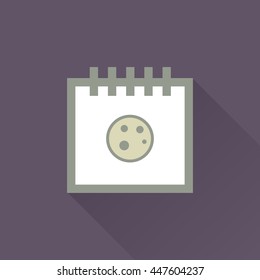 Calendar vector illustrator & conceptual icon