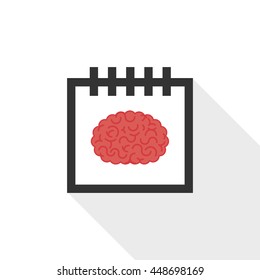 Calendar vector illustrator & conceptual icon