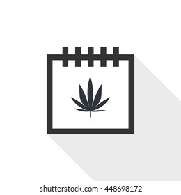 Calendar vector illustrator & conceptual icon