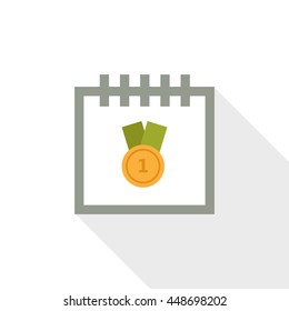 Calendar vector illustrator & conceptual icon