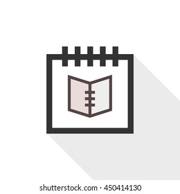 Calendar vector illustrator & conceptual icon