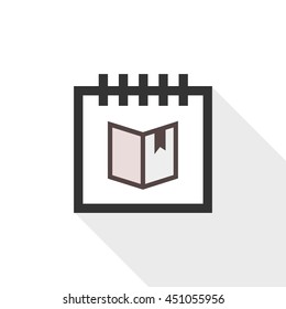 Calendar vector illustrator & conceptual icon