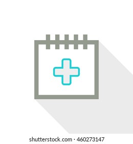 Calendar vector illustrator & conceptual icon