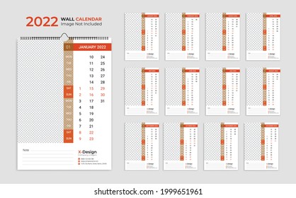 Calendar, wall calendar, new year, company, 2022, happy new year, month, template, design elements, wall, colorful, stationery, corporate, year, 2022 calendar, planner, monthly, schedule, desk calenda