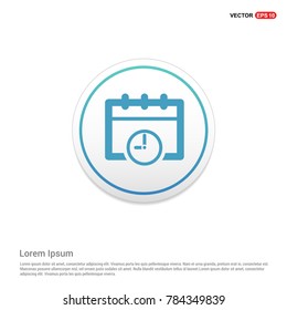 Calendar web icon 