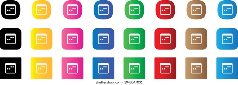 icono de la semana del calendario . conjunto de iconos web . colección de iconos. Ilustración vectorial simple.