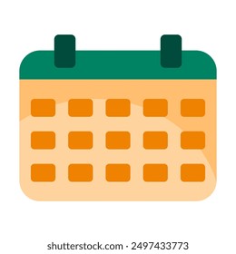 Calendar. Work schedule, planning, time management, make an appointment, meeting, business call, monthly summary, sked, timetable, assign a term, keep track of time. Vector illustration